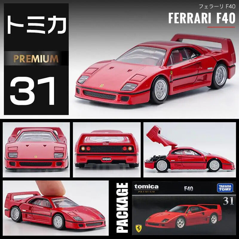 Ferrari F40 1:64 Scale Model Car Alloy Diecast Toy Vehicle Gift Collection