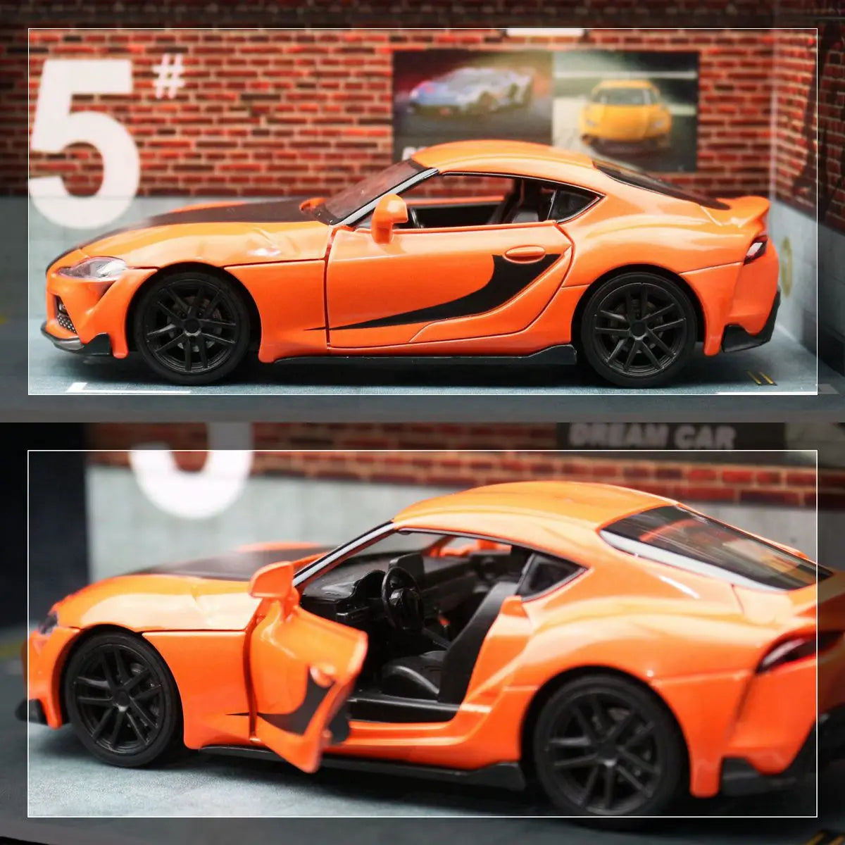 Toyota GR Supra 1:32 Scale Model Car Alloy Diecast Toy Vehicle Gift Collection