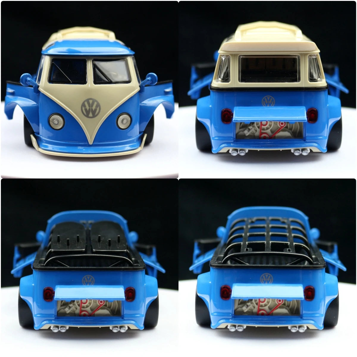 Volkswagen T1 Minibus 1:32 Scale Model Car Metal Diecast Toy Vehicle Collection