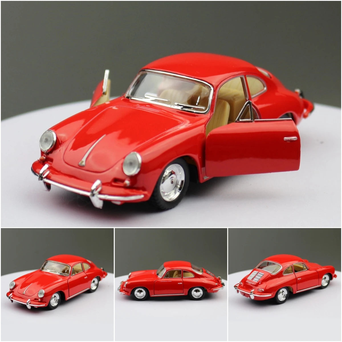 Porsche 356 B Carrera 2 1:32 Scale Model Car Diecast Toy Vehicle Gift Collection