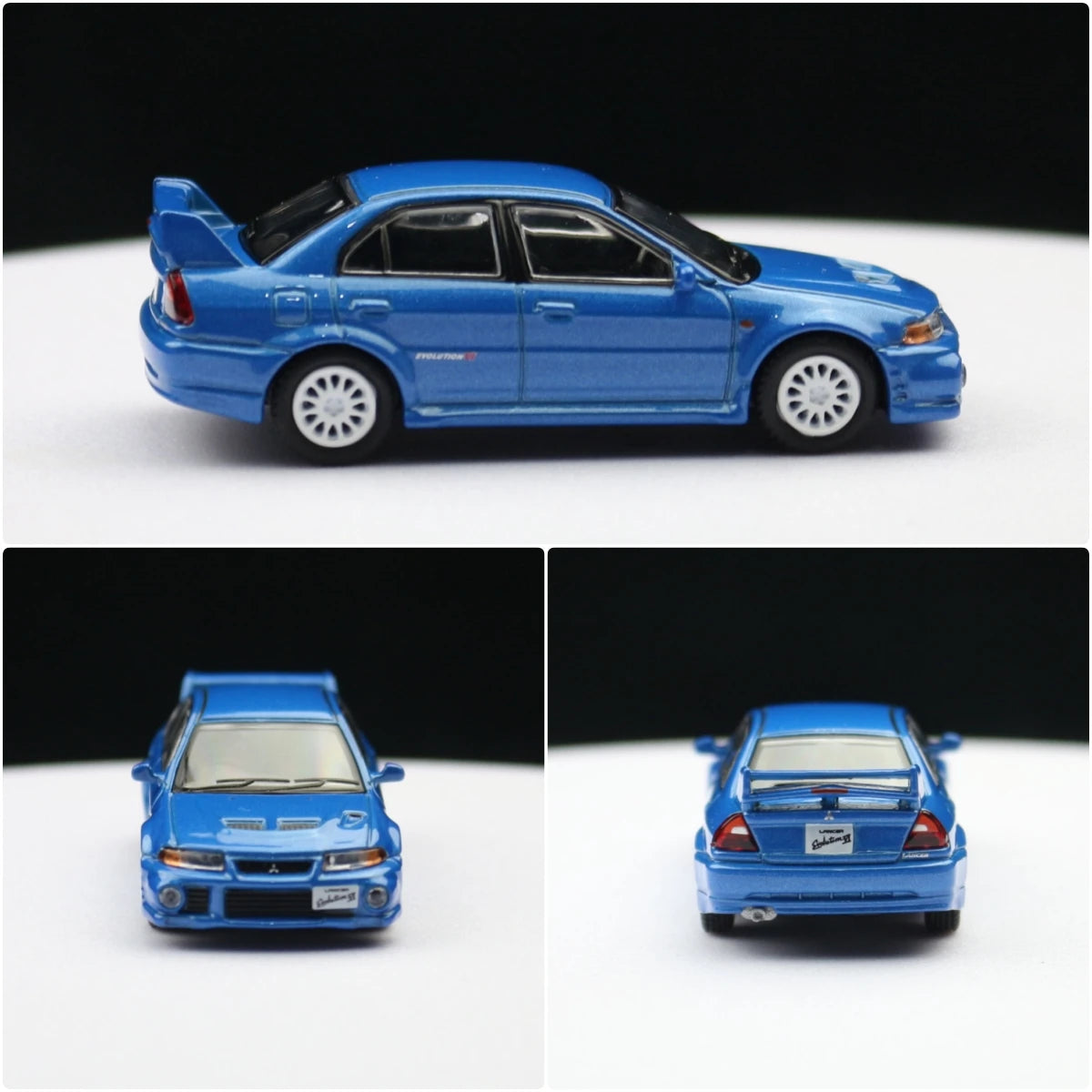 Mitsubishi Lancer EVO 6 Ⅵ 1:64 Scale Model Car Metal Diecast Vehicle Collection