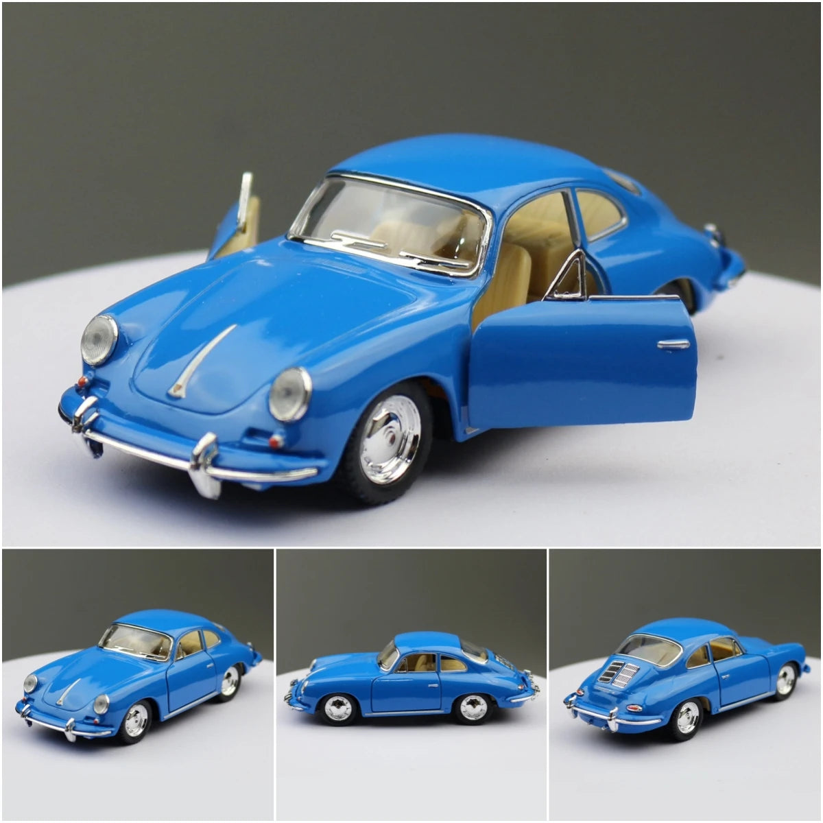 Porsche 356 B Carrera 2 1:32 Scale Model Car Diecast Toy Vehicle Gift Collection