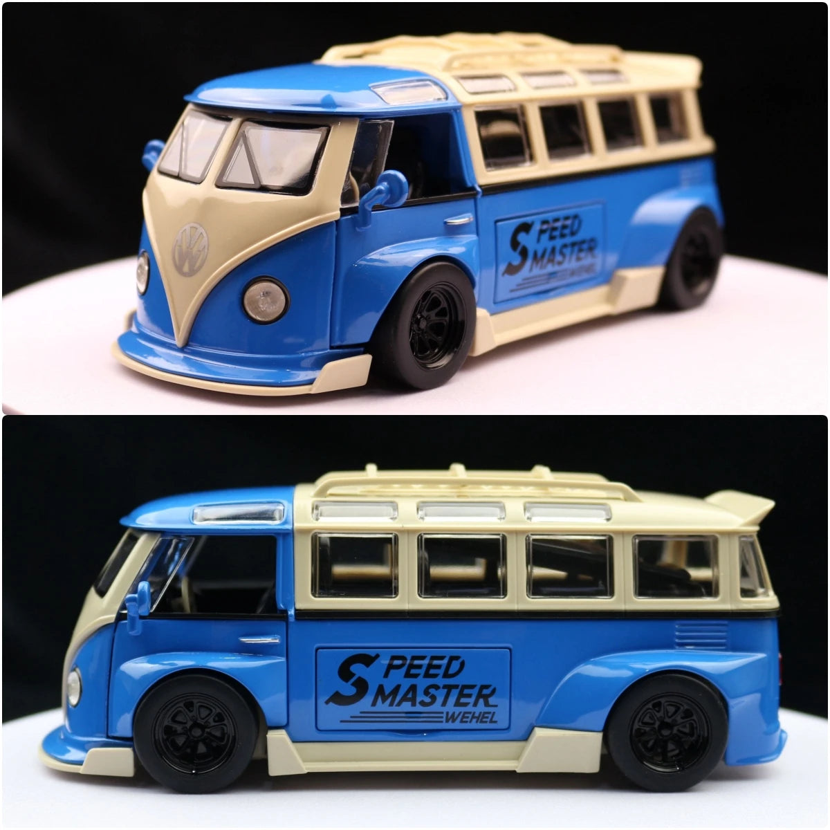 Volkswagen T1 Minibus 1:32 Scale Model Car Metal Diecast Toy Vehicle Collection