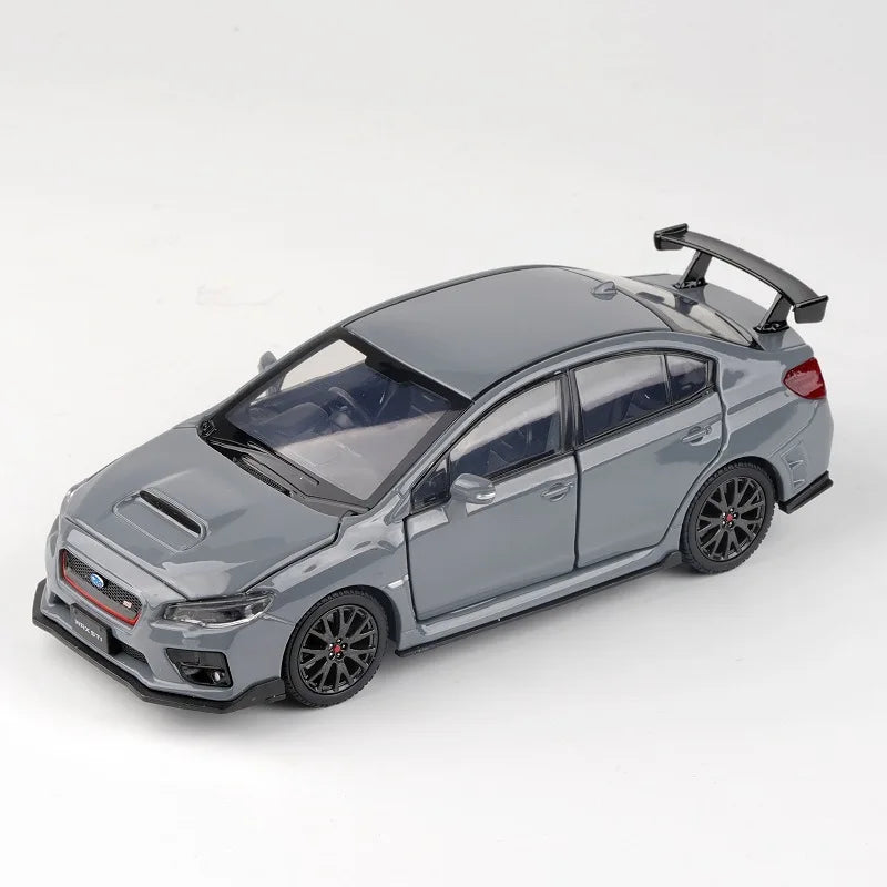 Subaru WRX STI S207 1:32 Scale Model Car Metal Diecast Toy Vehicle Collection