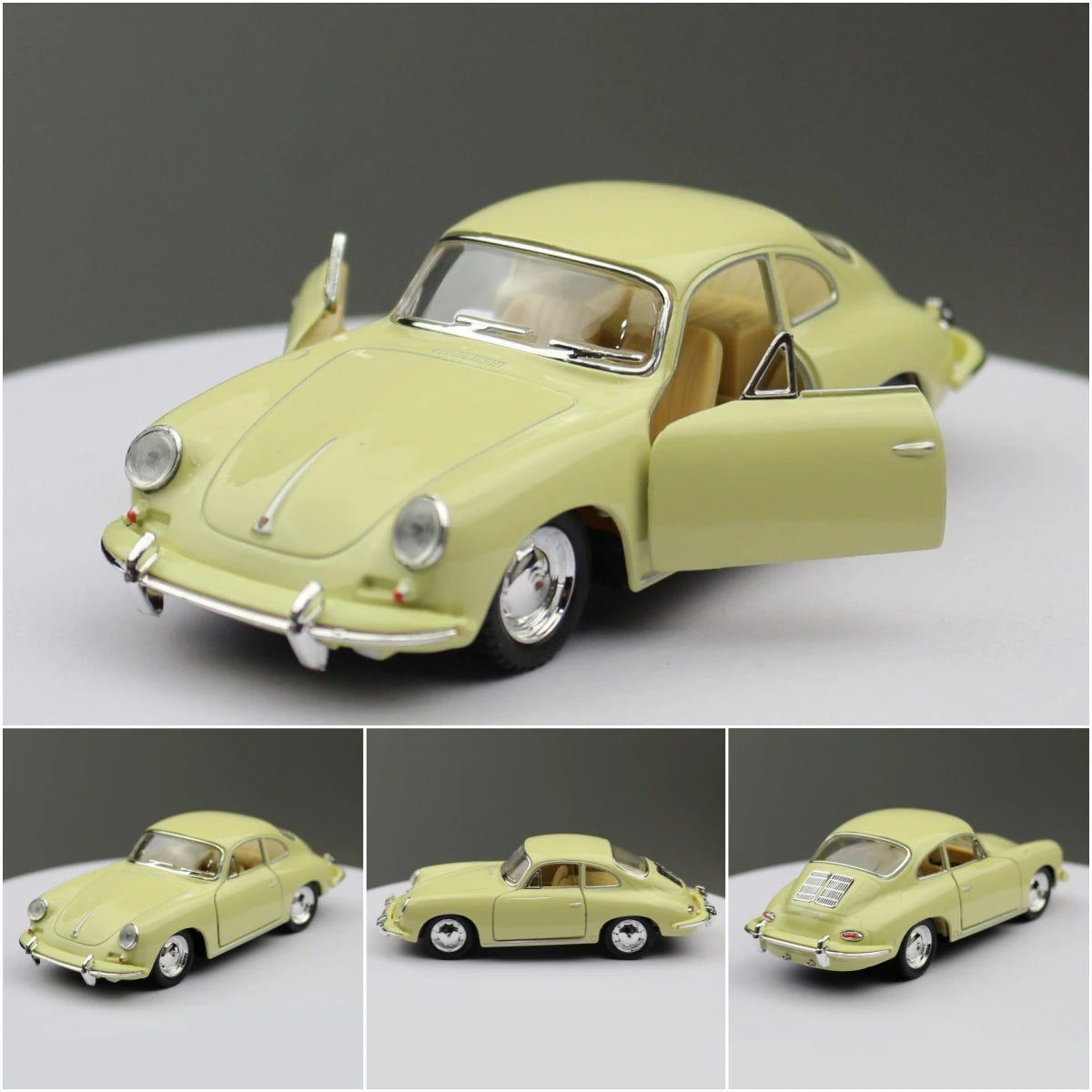 Porsche 356 B Carrera 2 1:32 Scale Model Car Diecast Toy Vehicle Gift Collection