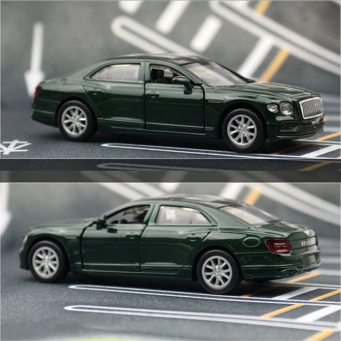 Bentley Flying SPUR 1:47 Scale Model Car Metal Diecast Toy Vehicle Collection