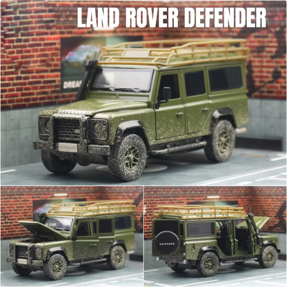 Land Rover Defender 110 Adventure 1:32 Model Car Metal Diecast Toy Vehicle Gift