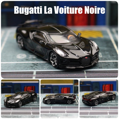 Bugatti La Voiture Noire 1:64 Scale Model Car Diecast Toy Vehicle Collection