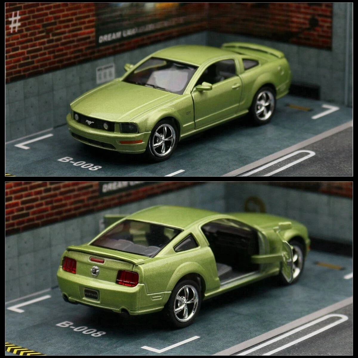 Ford Mustang GT 1:36 Scale Model Car Alloy Diecast Toy Vehicle Gift Collection