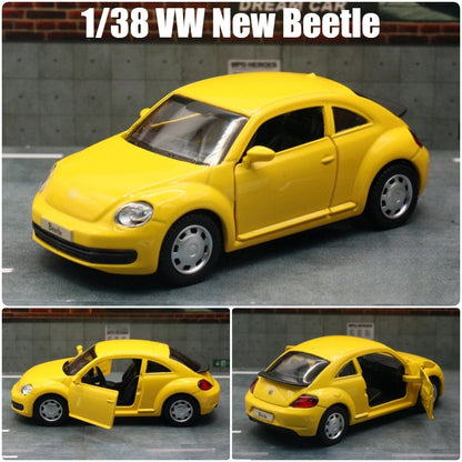 Volkswagen New Beetle 1:36 Scale Model Car Alloy Diecast Toy Vehicle Collection