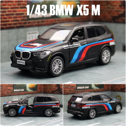 BMW X5 M 1:43 Scale Model Car Alloy Metal Diecast Toy Vehicle Gift Collection