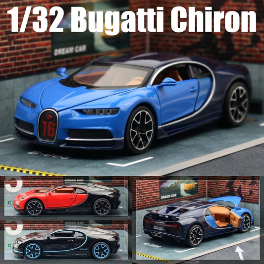 Bugatti Chiron 1:32 Scale Model Car Alloy Diecast Toy Vehicle Gift Collection