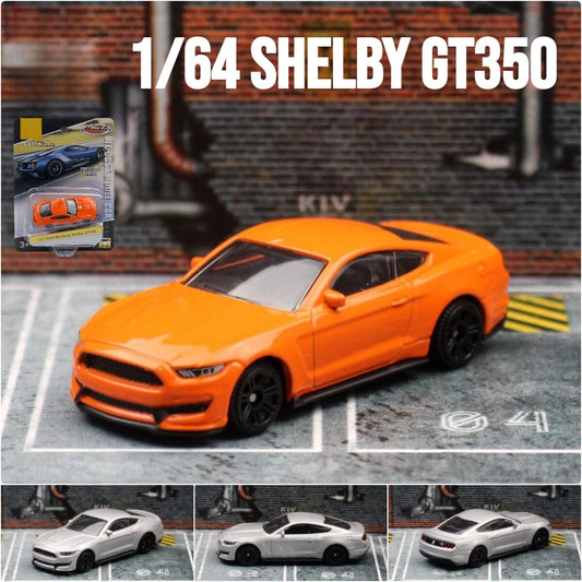 Ford Mustang Shelby GT350 1:64 Scale Model Car Metal Diecast Toy Gift Vehicle