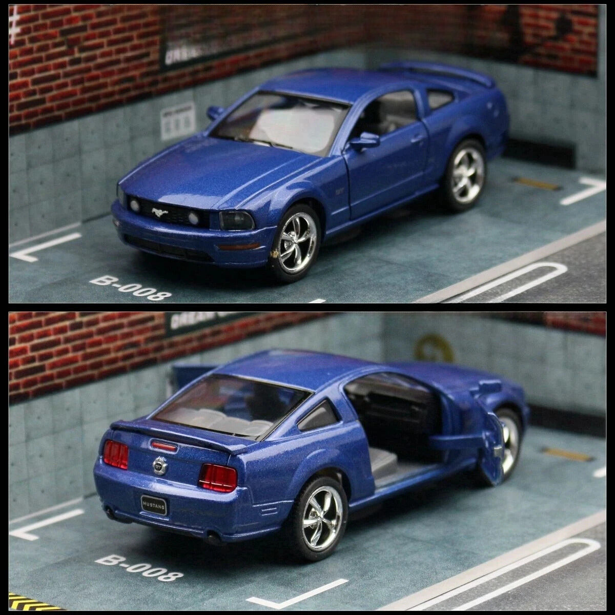 Ford Mustang GT 1:36 Scale Model Car Alloy Diecast Toy Vehicle Gift Collection