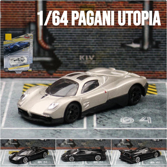 Pagani Utopia 1:64 Scale Model Car Metal Diecast Toy Vehicle Gift Collection