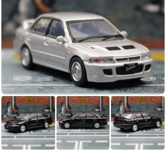 Mitsubishi Lancer EVO 2 Ⅱ 1:64 Scale Model Car Metal Diecast Vehicle Collection