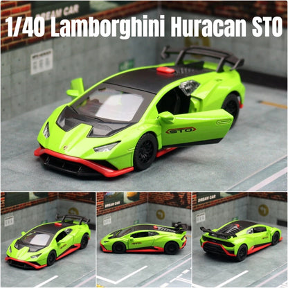 Lamborghini Huracan STO 1:40 Scale Model Car Diecast Toy Vehicle Gift Collection