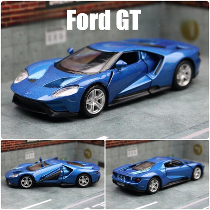 Ford GT 1:36 Scale Model Car Alloy Metal Diecast Toy Vehicle Gift Collection