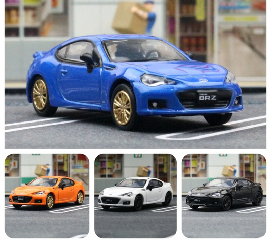 Subaru BRZ 1:64 Scale Model Car Alloy Metal Diecast Toy Vehicle Gift Collection