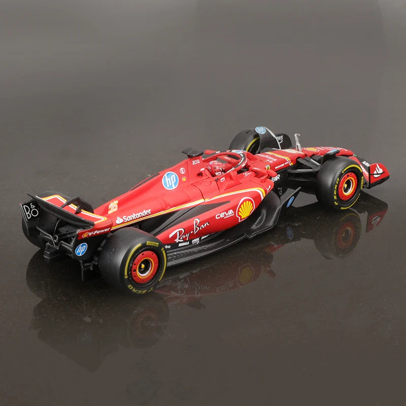 Ferrari SF-24 F1 2024 1:43 Scale Model Racing Car Diecast Toy Vehicle Collection