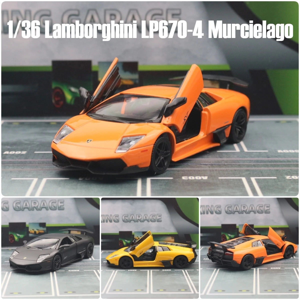 Lamborghini LP670-4 Murcielago 1:36 Scale Model Car Alloy Diecast Toy Vehicle