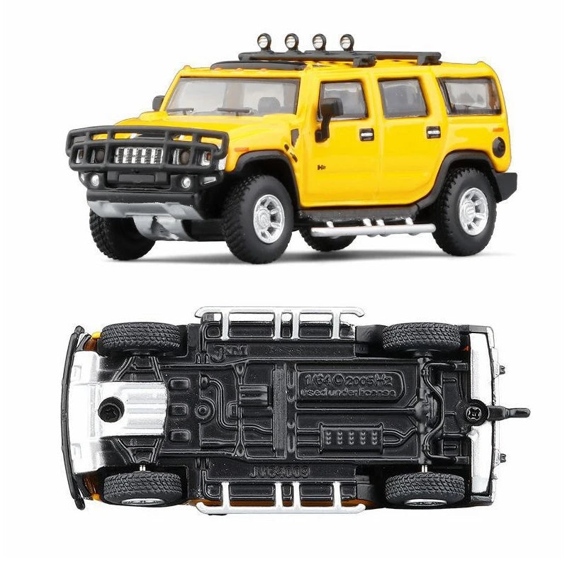 Hummer H2 SUV 1:64 Scale Model Car Metal Diecast Toy Vehicle Gift Collection