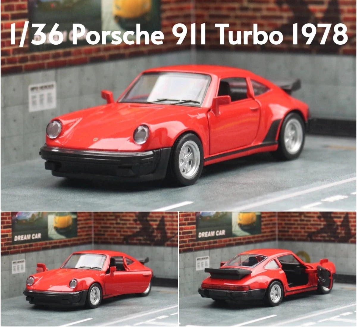 1978 Porsche 911 1:39 Scale Model Car Alloy Diecast Toy Vehicle Gift Collection