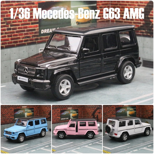 Mercedes-Benz G63 AMG G-Class 1:36 Scale Model Car Metal Diecast Toy Collection