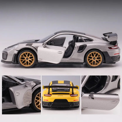 Porsche 911 GT2 RS 1:32 Scale Model Car Diecast Toy Vehicle Gift Collection