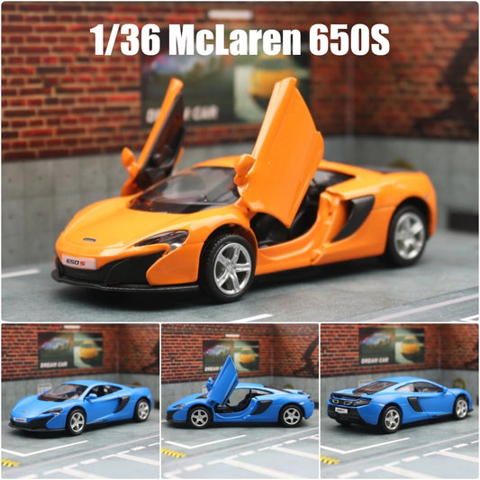 McLaren 650S 1:36 Scale Model Car Alloy Diecast Toy Vehicle Gift Collection