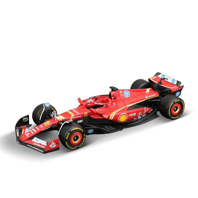 Ferrari SF-24 F1 2024 1:43 Scale Model Racing Car Diecast Toy Vehicle Collection