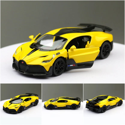 Bugatti Divo 1:38 Scale Model Car Alloy Diecast Toy Vehicle Gift Collection