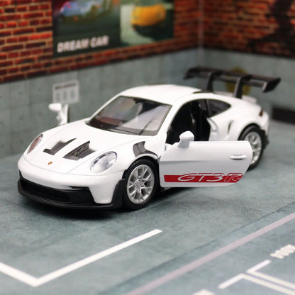 Porsche 911 GT3 RS 1:36 Scale Model Car Alloy Diecast Toy Vehicle Collection