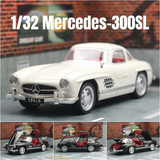 Classic Mercedes-Benz 300SL 1:32 Scale Model Car Diecast Toy Vehicle Collection