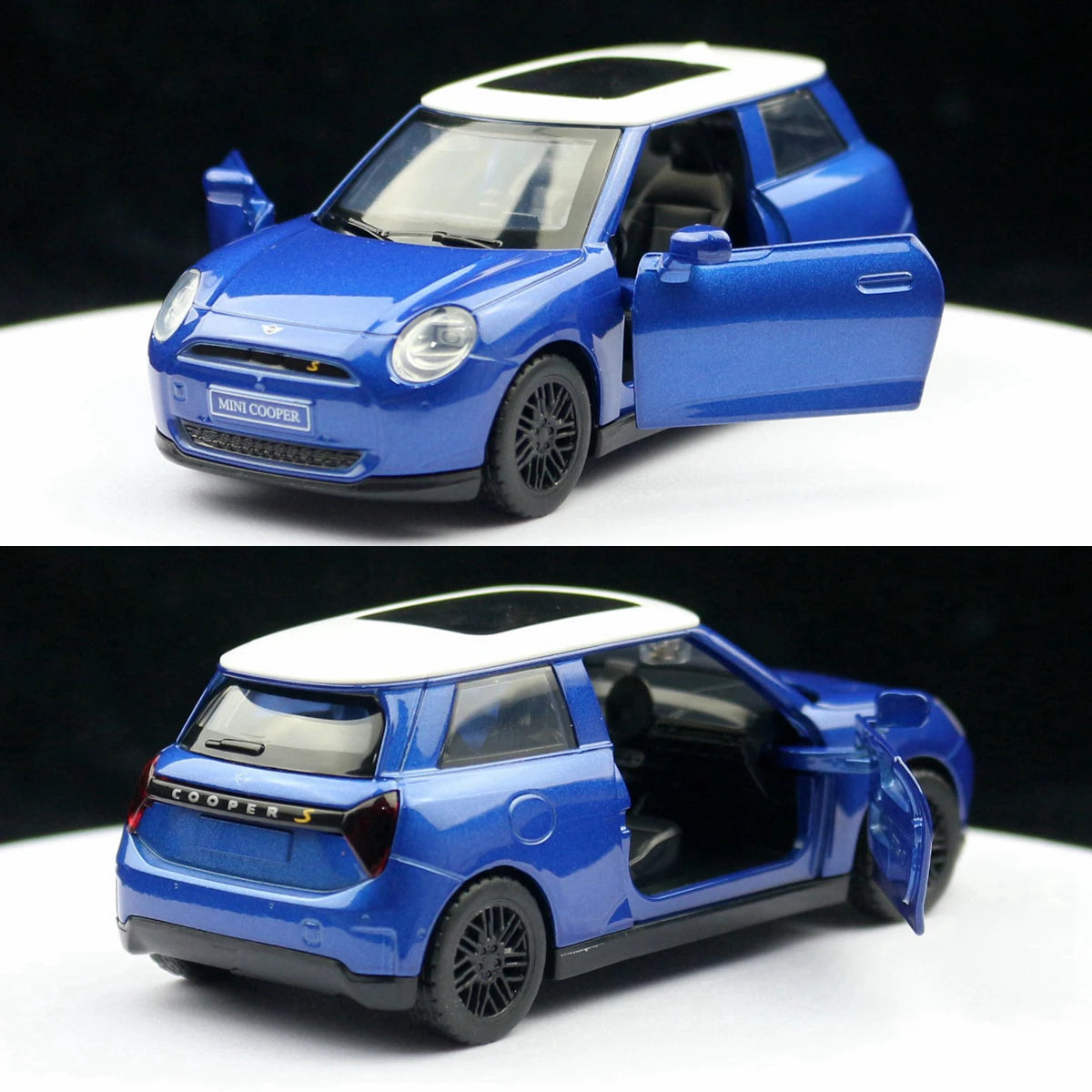 Mini Cooper S 1:34 Scale Model Car Metal Diecast Toy Vehicle Gift Collection