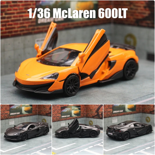 McLaren 600LT 1:36 Scale Model Car Alloy Diecast Toy Vehicle Gift Collection