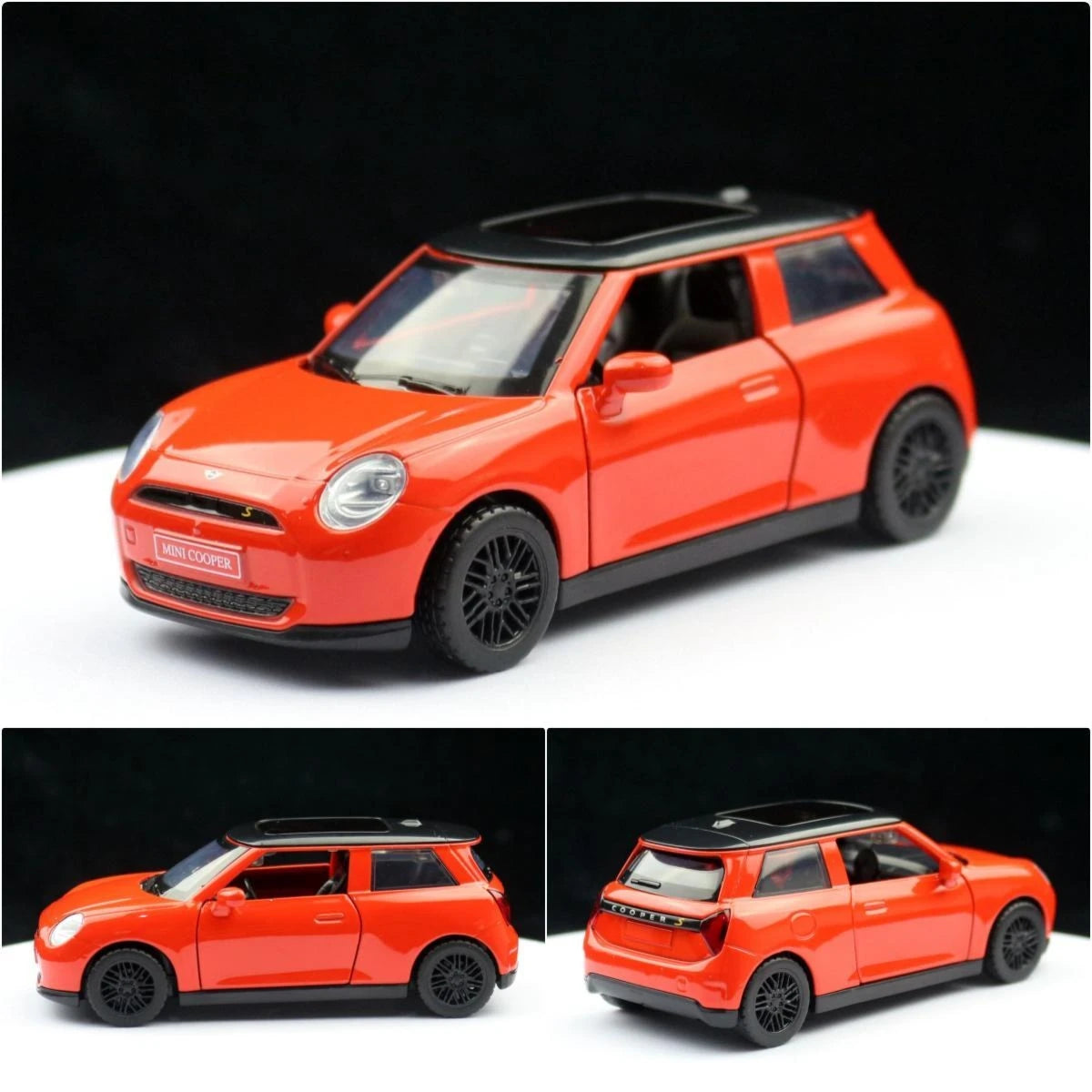 Mini Cooper S 1:34 Scale Model Car Metal Diecast Toy Vehicle Gift Collection