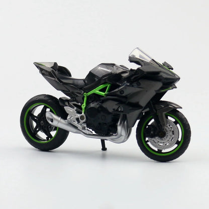 Kawasaki Ninja H2R 1:18 Scale Model Motorcycle Toy Bike Vehicle Gift Collection