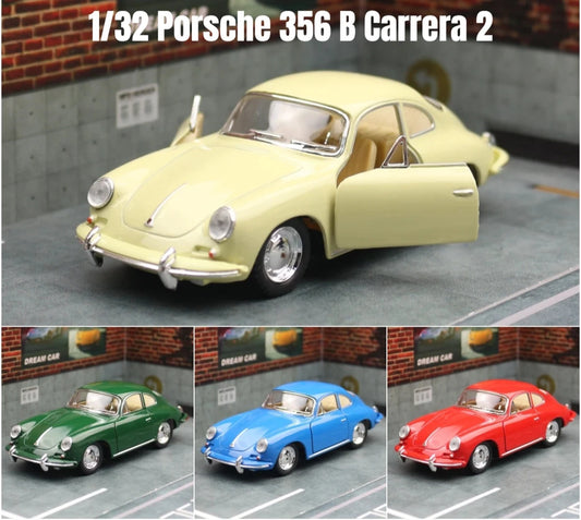 Porsche 356 B Carrera 2 1:32 Scale Model Car Diecast Toy Vehicle Gift Collection