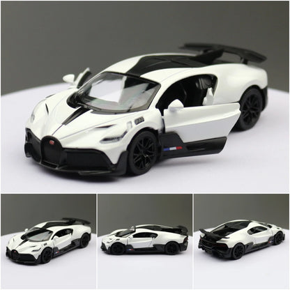 Bugatti Divo 1:38 Scale Model Car Alloy Diecast Toy Vehicle Gift Collection