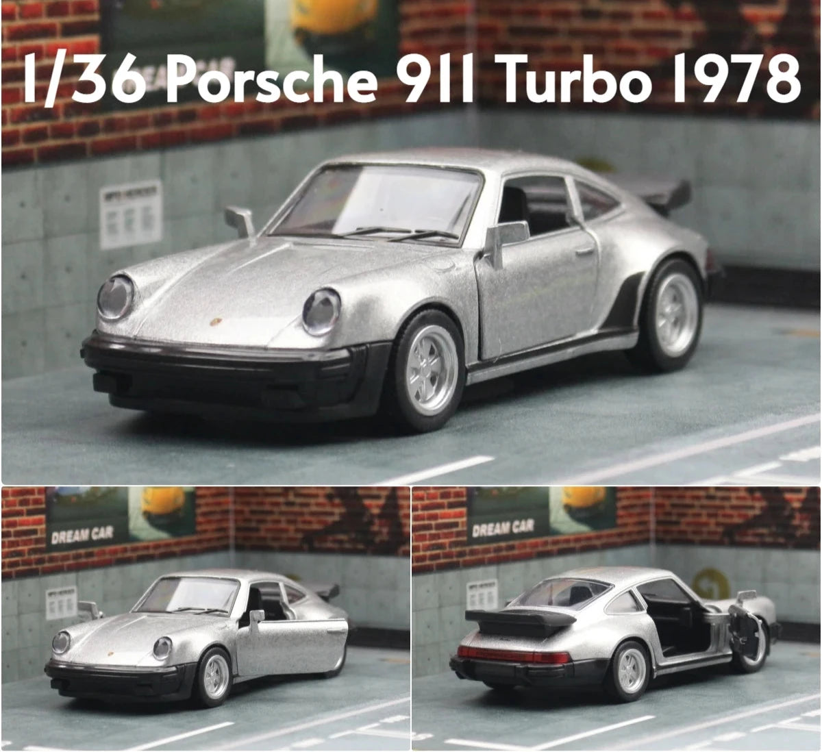 1978 Porsche 911 1:39 Scale Model Car Alloy Diecast Toy Vehicle Gift Collection