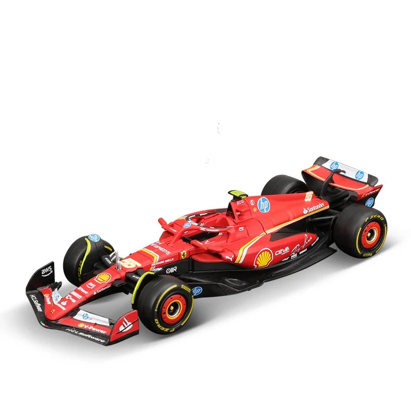 Ferrari SF-24 F1 2024 1:43 Scale Model Racing Car Diecast Toy Vehicle Collection