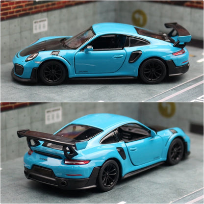 Porsche 911 GT2 RS 1:36 Scale Model Car Diecast Toy Vehicle Gift Collection