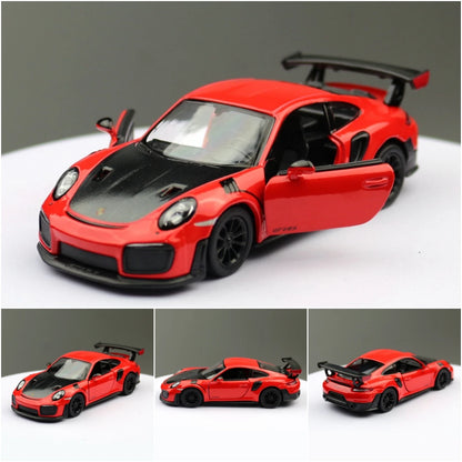 Porsche 911 GT2 RS 1:36 Scale Model Car Diecast Toy Vehicle Gift Collection