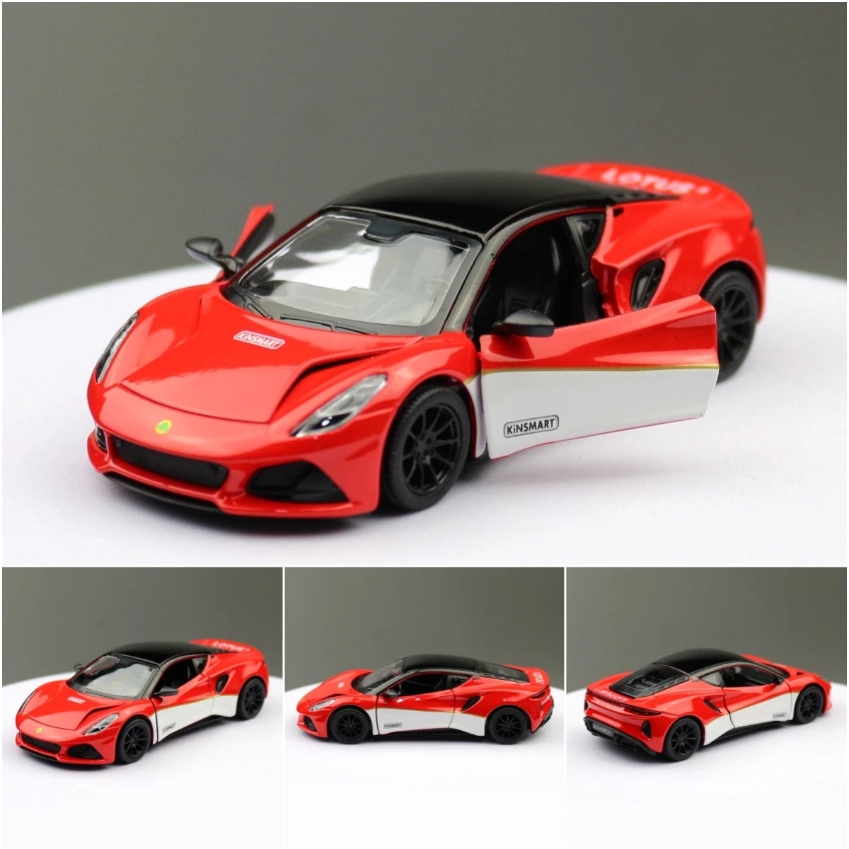 Lotus Emira 1:34 Scale Model Car Alloy Metal Diecast Toy Vehicle Gift Collection