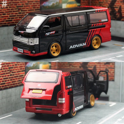 TOYOTA HIACE H200 1:32 Scale Van Model Car Diecast Toy Vehicle Gift Collection