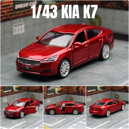 KIA K7 1:43 Scale Model Car Alloy Metal Diecast Toy Vehicle Gift Collection