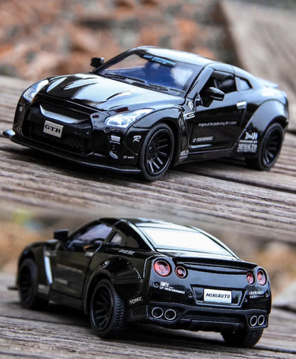 Nissan GT-R R35 1:32 Scale Model Car Diecast Toy Vehicle Motorsports Collection