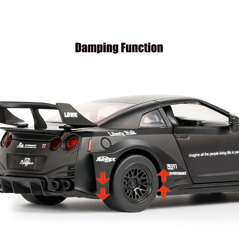 Nissan GT-R R35 1:32 Scale Model Car Diecast Toy Vehicle Motorsports Collection
