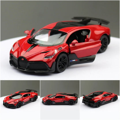 Bugatti Divo 1:38 Scale Model Car Alloy Diecast Toy Vehicle Gift Collection